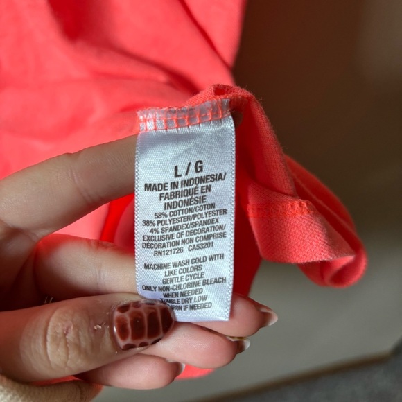 Aeropostale Coral Polo Shirt - Picture 4 of 10